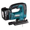 MAKITA Pistosaha LXT. Kuvassa Pistosaha LXT oikealta takayläviistosta.