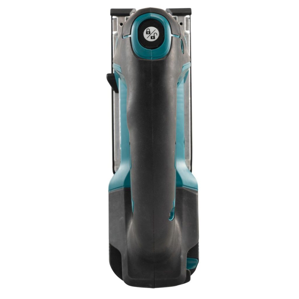 MAKITA Pistosaha LXT. Kuvassa Pistosaha LXT ylhäältäpäin.