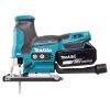 MAKITA Pistosaha LXT. Kuvassa Pistosaha LXT vasemmalta sivustapäin.