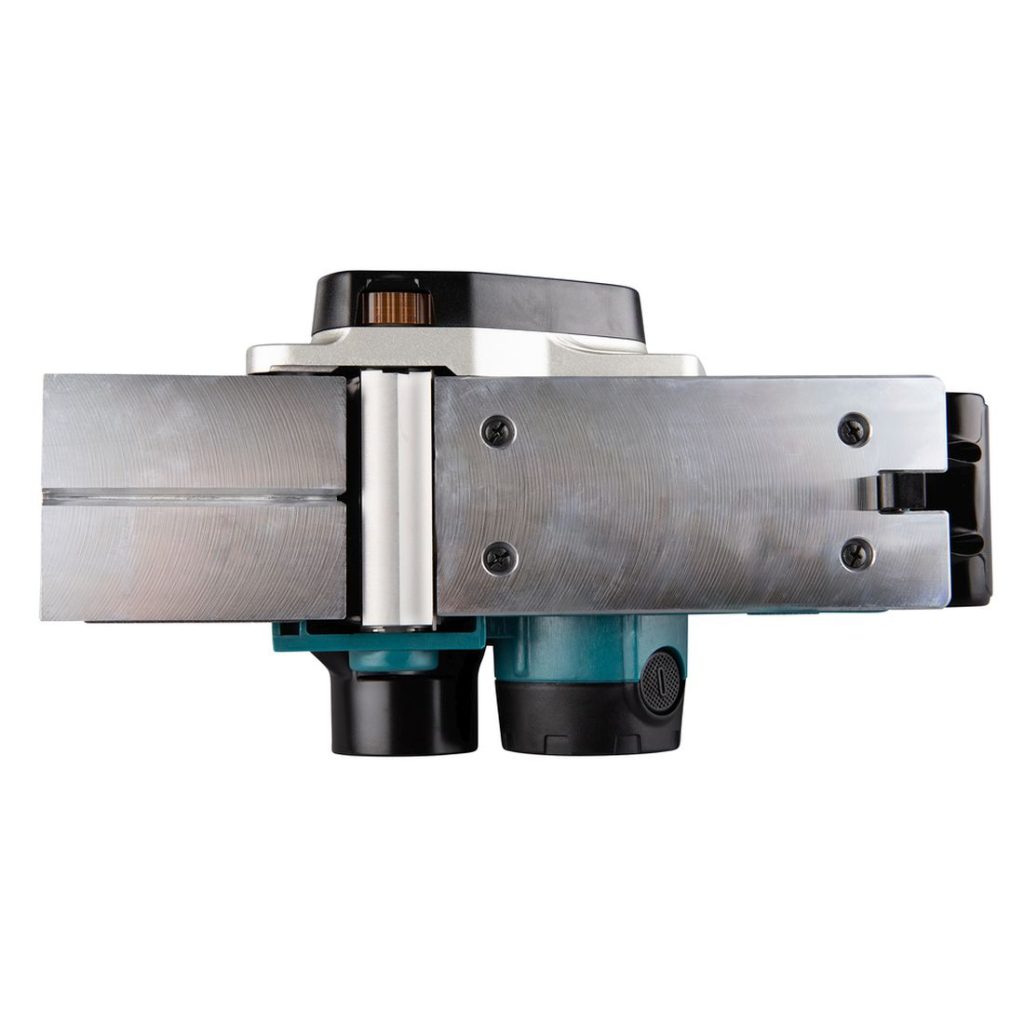 MAKITA Höylä LXT. Kuvassa Höylä LXT alhaaltapäin.