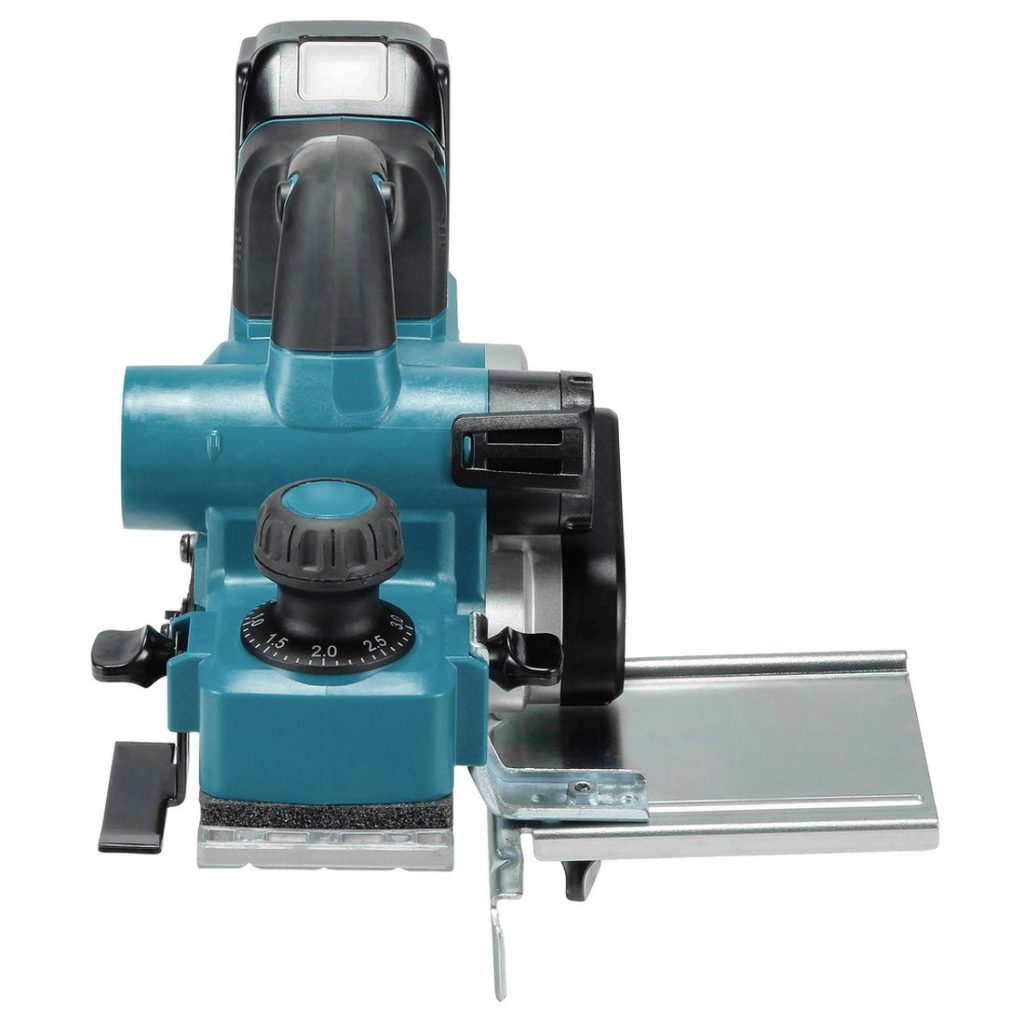 MAKITA Höylä LXT. Kuvassa Höylä LXT edestäpäin.