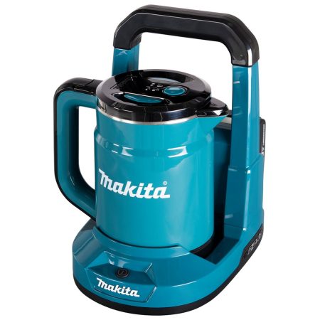 MAKITA Vedenkeitin LXT. Kuvassa Vedenkeitin LXT oikealta etuyläviistosta.