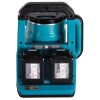 MAKITA Vedenkeitin LXT. Kuvassa Vedenkeitin LXT takaapäin.