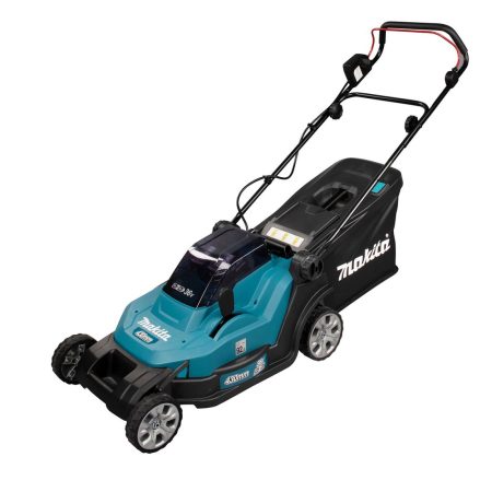 MAKITA Ruohonleikkuri LXT. Kuvassa Ruohonleikkuri LXT oikealta etuyläviistosta.
