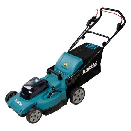 MAKITA Ruohonleikkuri LXT. Kuvassa Ruohonleikkuri LXT oikealta etuviistosta.