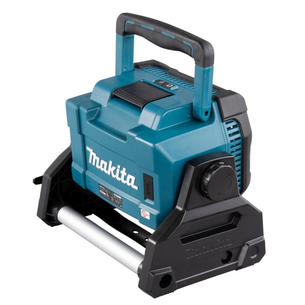 MAKITA LED-valaisin LXT. Kuvassa LED-valaisin LXT oikealta takayläviistosta.