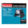 MAKITA LED-valaisin LXT. Kuvassa tuotteen myyntipakkaus edestäpäin.