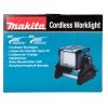 MAKITA LED-valaisin LXT. Kuvassa tuotteen myyntipakkaus ylhäältäpäin.