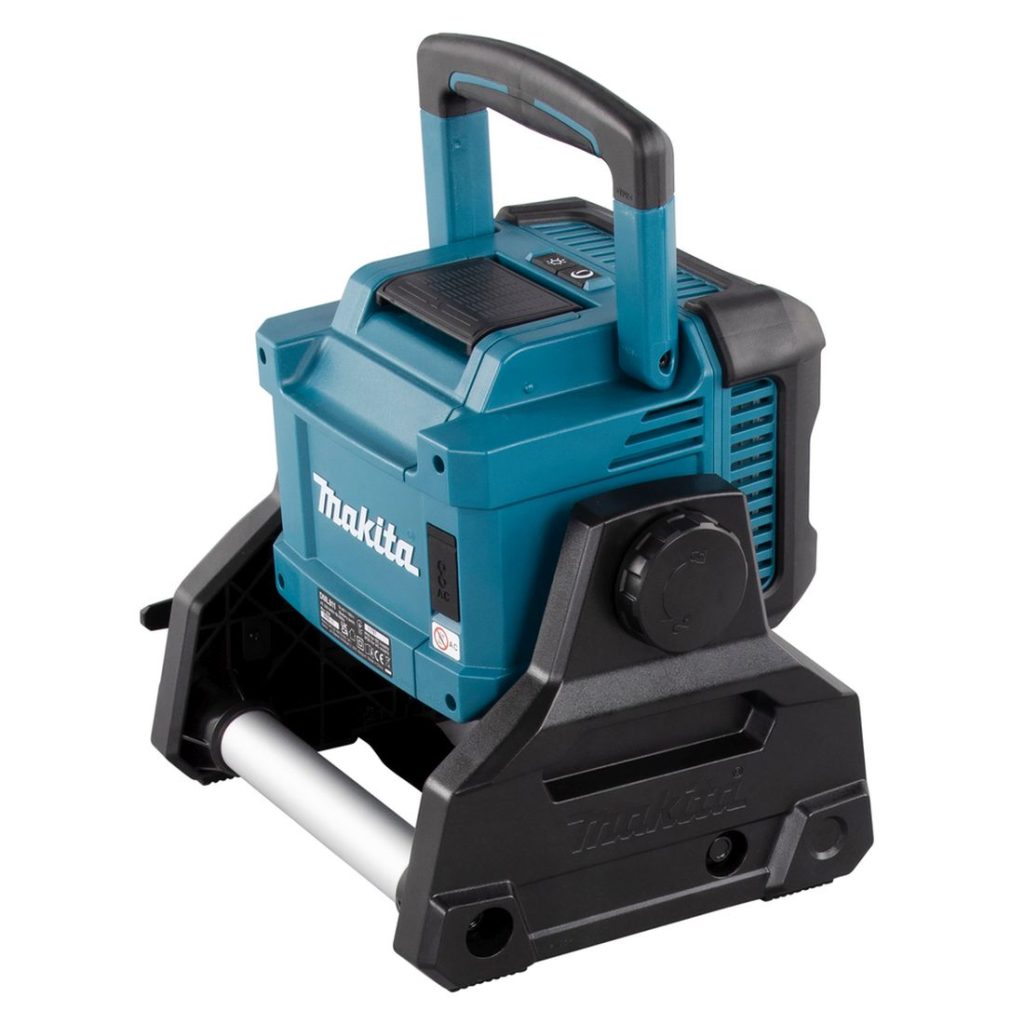MAKITA LED-valaisin LXT. Kuvassa LED-valaisin LXT oikealta takayläviistosta.