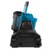 MAKITA LED-valaisin LXT. Kuvassa LED-valaisin LXT oikealta sivustapäin.