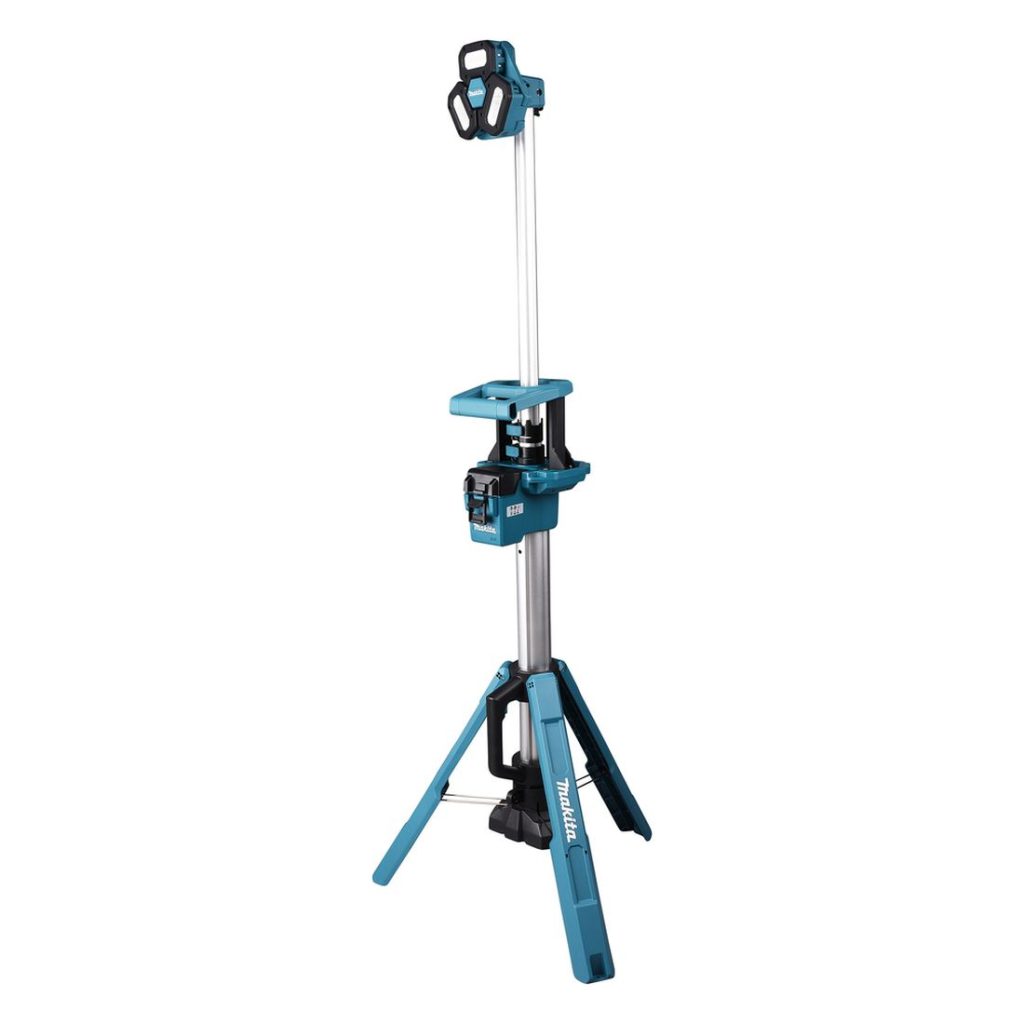MAKITA Tornivalaisin LXT. Kuvassa Tornivalaisin LXT oikealta etuyläviistosta.
