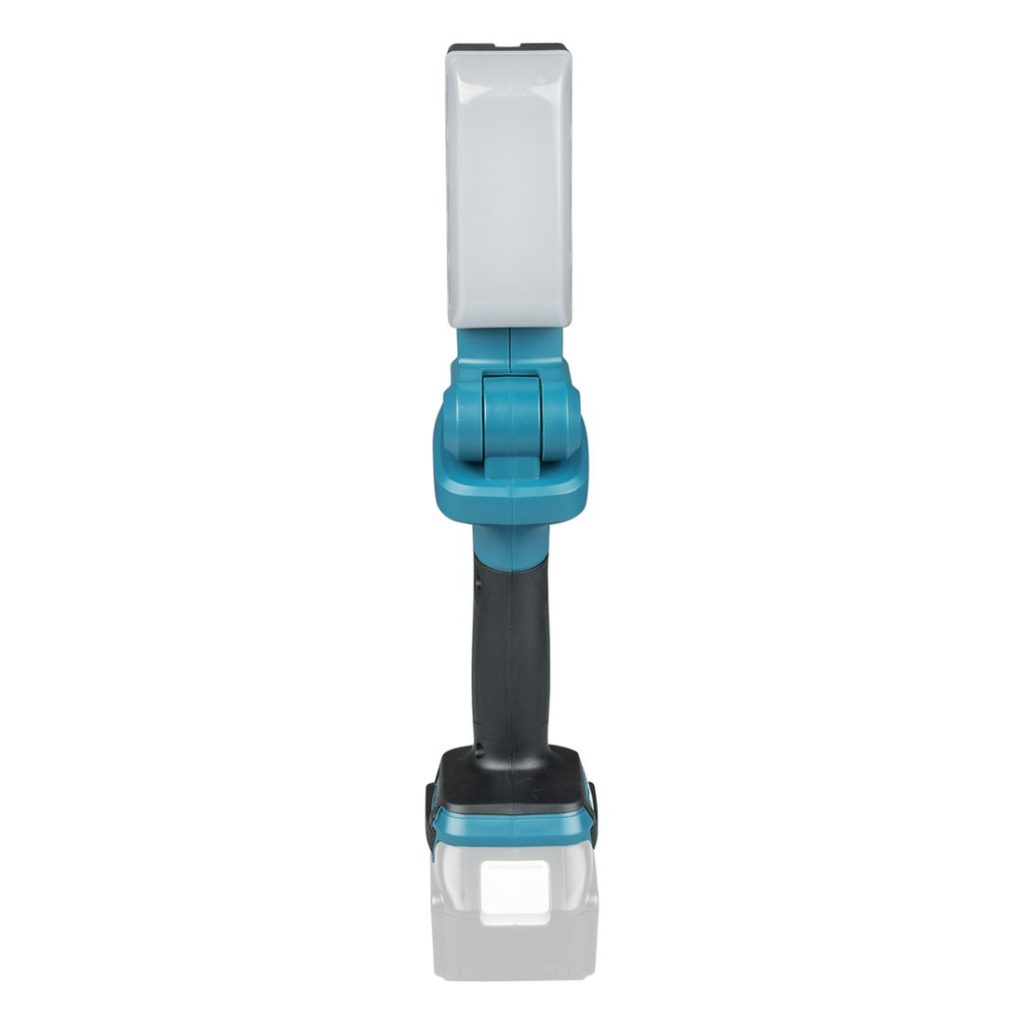 MAKITA LED-valaisin LXT. Kuvassa LED-valaisin LXT edestäpäin.