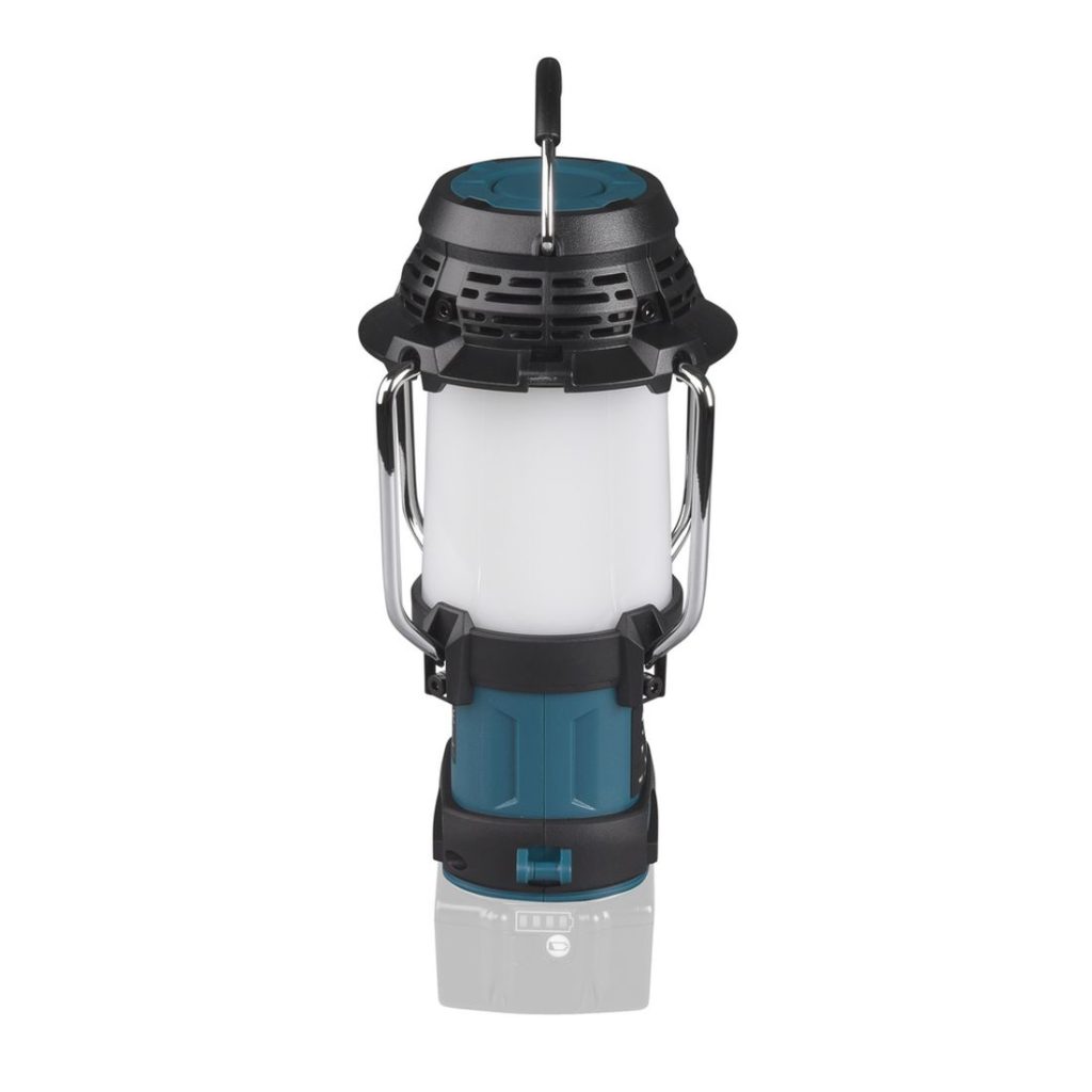 MAKITA Lyhty / Radio LXT. Kuvassa Lyhty / Radio LXT takaapäin.