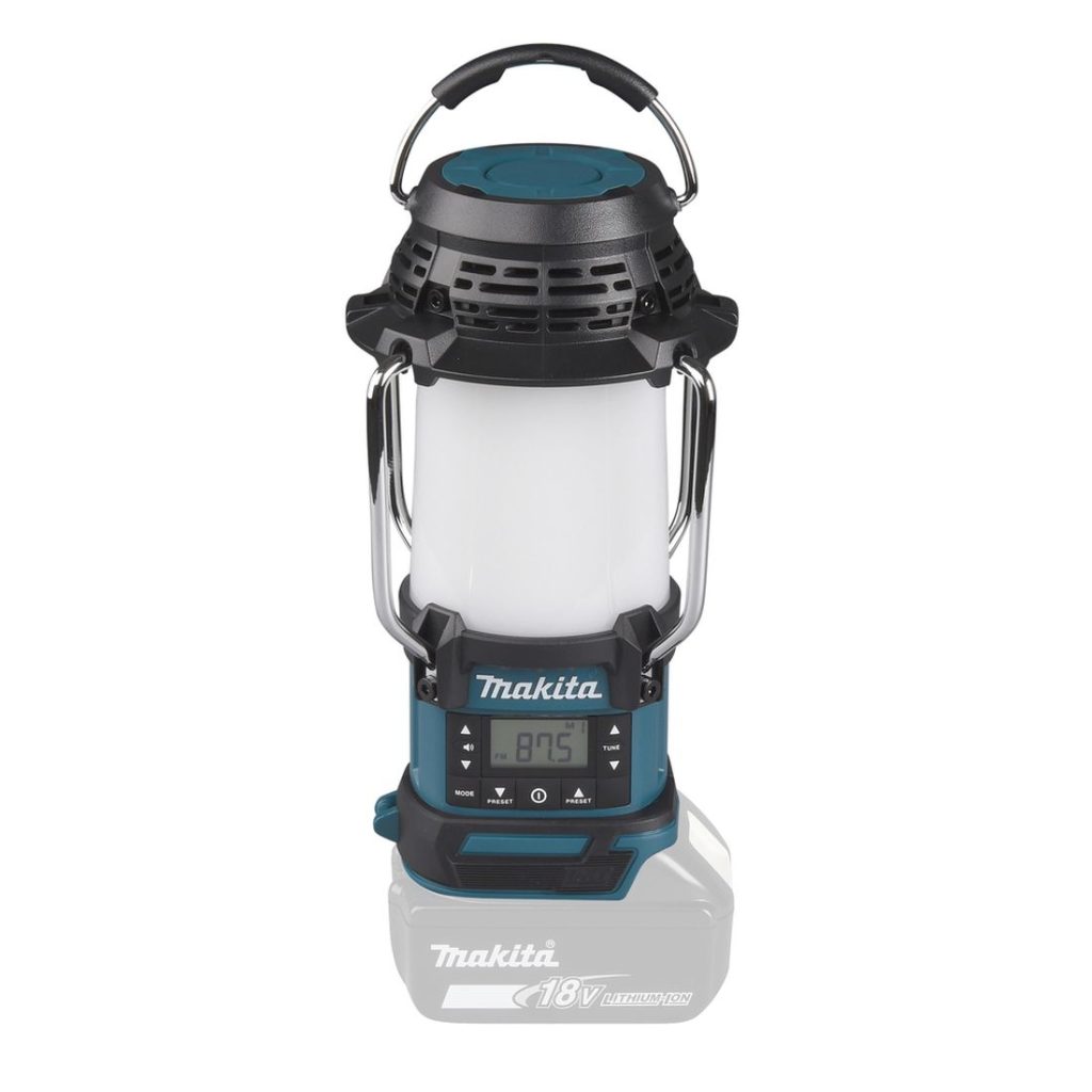 MAKITA Lyhty / Radio LXT. Kuvassa Lyhty / Radio LXT oikealta sivustapäin.