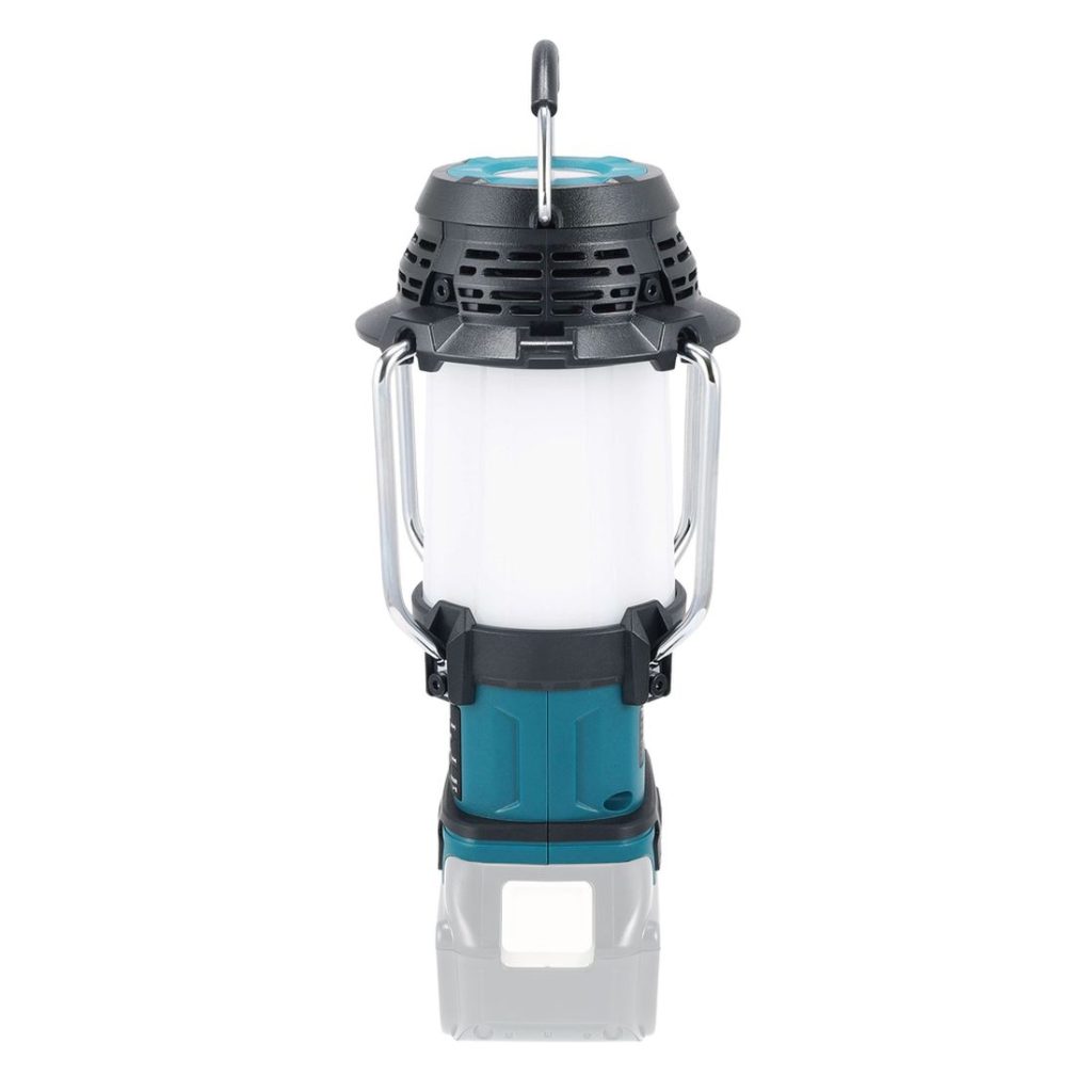 MAKITA Lyhty / Radio / Kaiutin LXT. Kuvassa Lyhty / Radio / Kaiutin LXT edestäpäin.