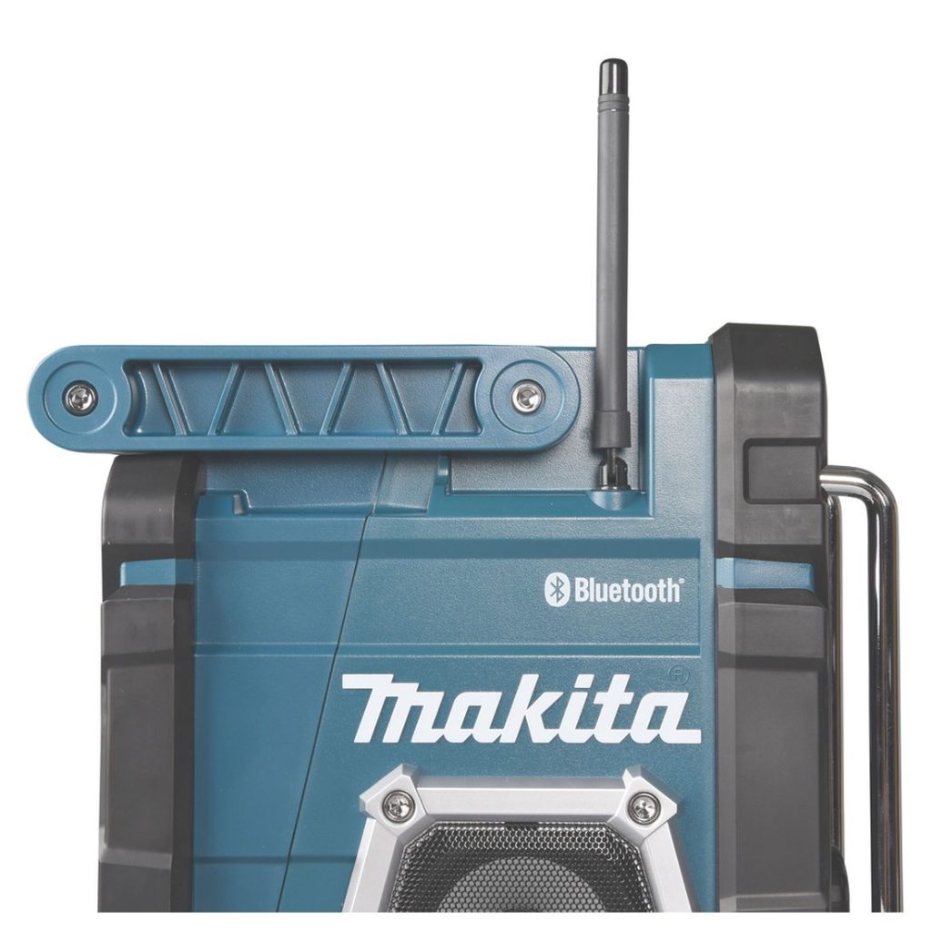 MAKITA Radio CXT / LXT. Lähikuvassa Radio CXT / LXT:n antenni.