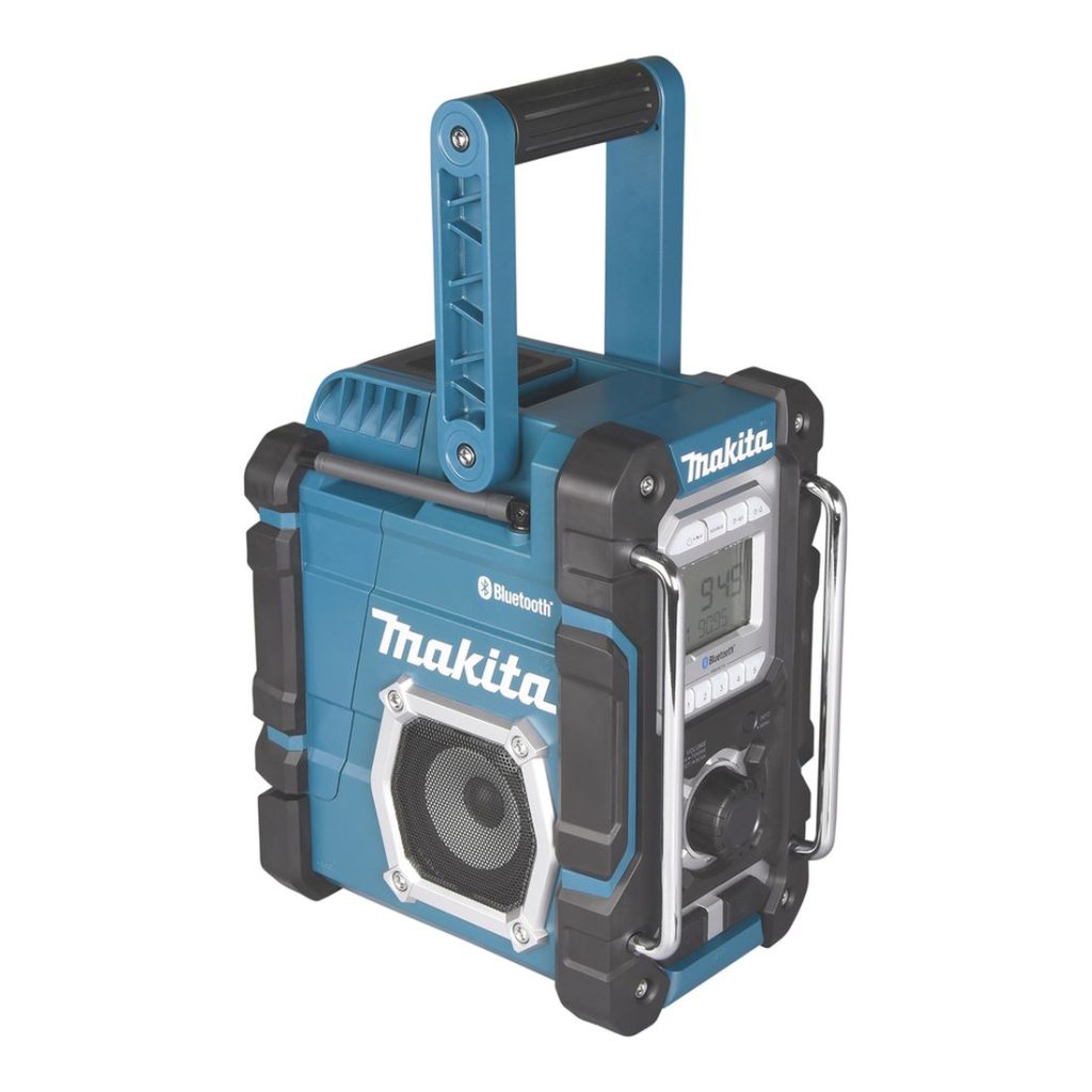 MAKITA Radio CXT / LXT. Kuvassa Radio CXT / LXT vasemmalta etuyläviistosta.