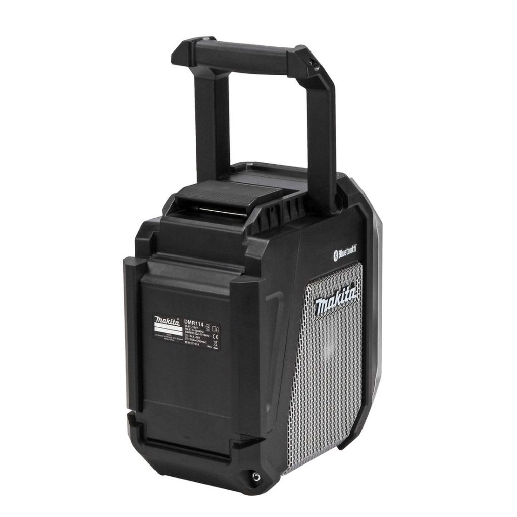 MAKITA Radio CXT / LXT. Kuvassa Radio CXT / LXT oikealta takayläviistosta.