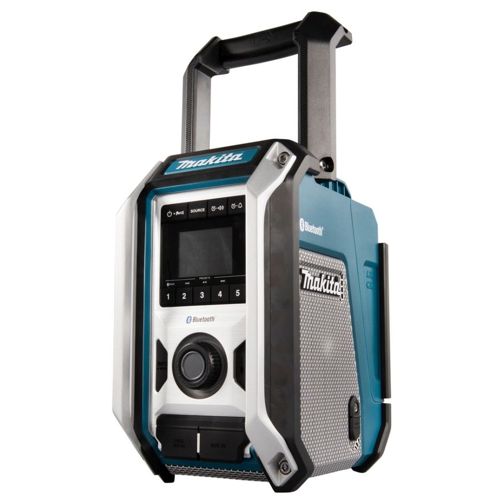 MAKITA Radio CXT / LXT. Kuvassa Radio CXT / LXT oikealta etuviistosta.