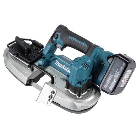 MAKITA Vannesaha LXT. Kuvassa Vannesaha LXT oikealta etuyläviistosta.