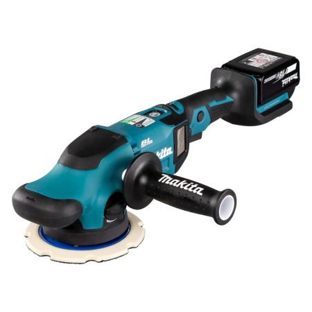 MAKITA Kiillotuskone LXT. Kuvassa Kiillotuskone LXT oikealta etuyläviistosta.