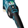 MAKITA Kiillotuskone LXT. Lähikuvassa Kiillotuskone LXT:n pyörimisnopeuden säädin.