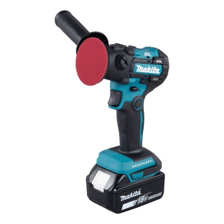MAKITA Hioma-/kiillotuskone LXT. Kuvassa Hioma-/kiillotuskone LXT oikealta etuyläviistosta.