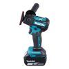 MAKITA Hioma-/kiillotuskone LXT. Kuvassa Hioma-/kiillotuskone LXT vasemmalta sivustapäin.