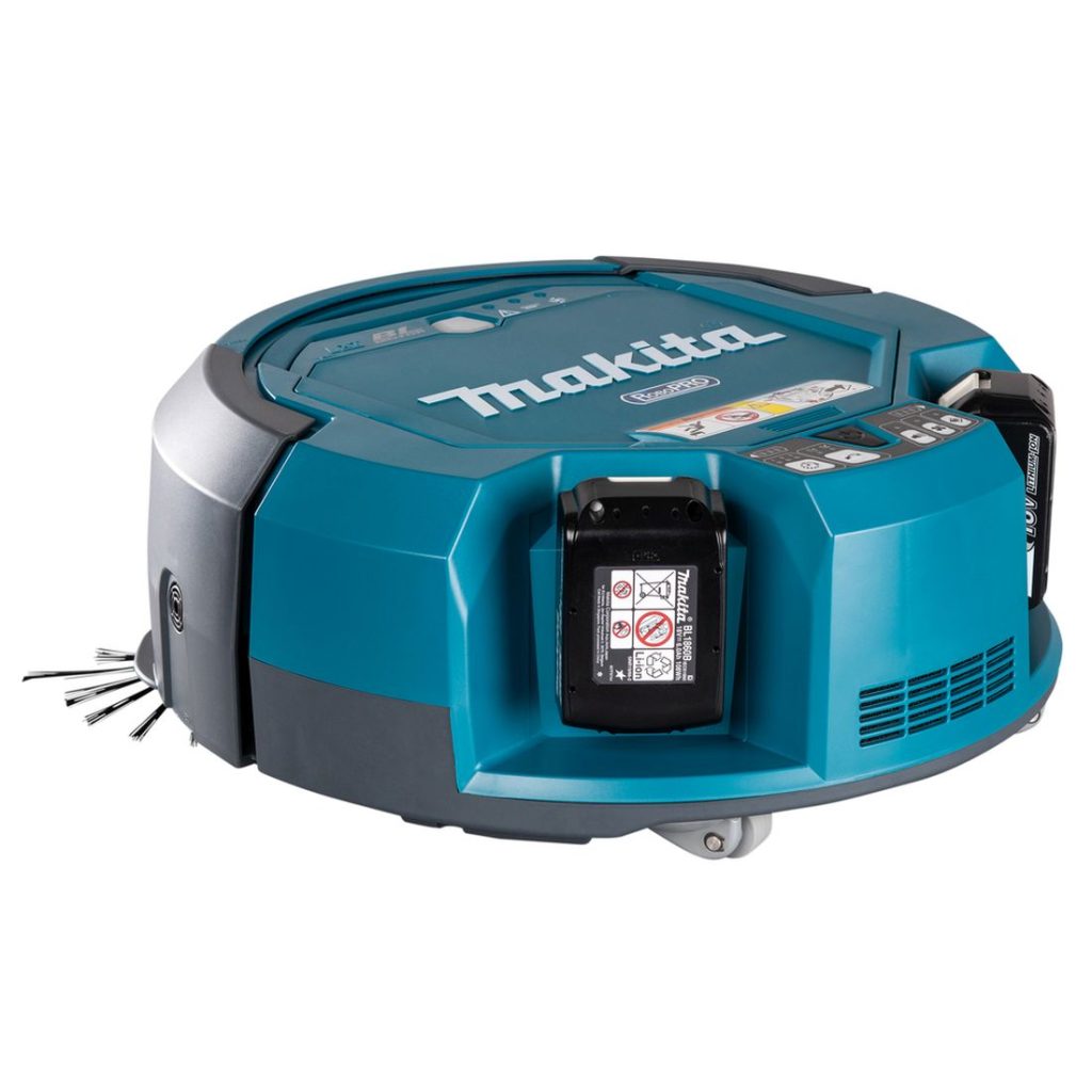 MAKITA Robotti-imuri LXT. Kuvassa Robotti-imuri LXT vasemmalta takayläviistosta.