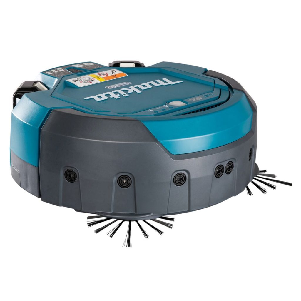 MAKITA Robotti-imuri LXT. Kuvassa Robotti-imuri LXT vasemmalta etuyläviistosta.