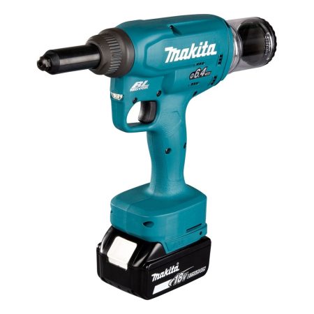 MAKITA Vetoniittikone LXT. Kuvassa Vetoniittikone LXT oikealta etuyläviistosta.
