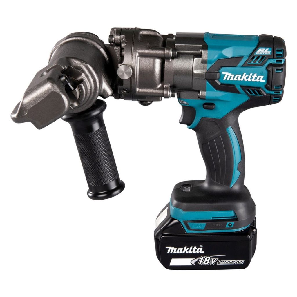 MAKITA Kierretankoleikkuri LXT. Kuvassa Kierretankoleikkuri LXT vasemmalta sivustapäin.