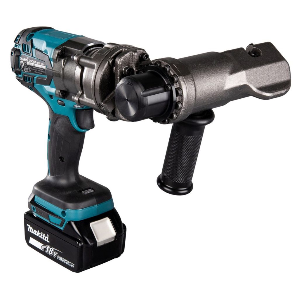 MAKITA Kierretankoleikkuri LXT. Kuvassa Kierretankoleikkuri LXT vasemmalta etuyläviistosta.