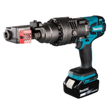 MAKITA Harjateräsleikkuri LXT. Kuvassa Harjateräsleikkuri LXT oikealta etuyläviistosta.