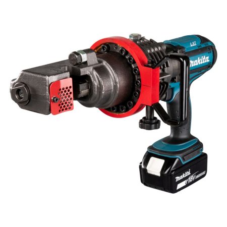 MAKITA Harjateräsleikkuri LXT. Kuvassa Harjateräsleikkuri LXT oikealta etuyläviistosta.