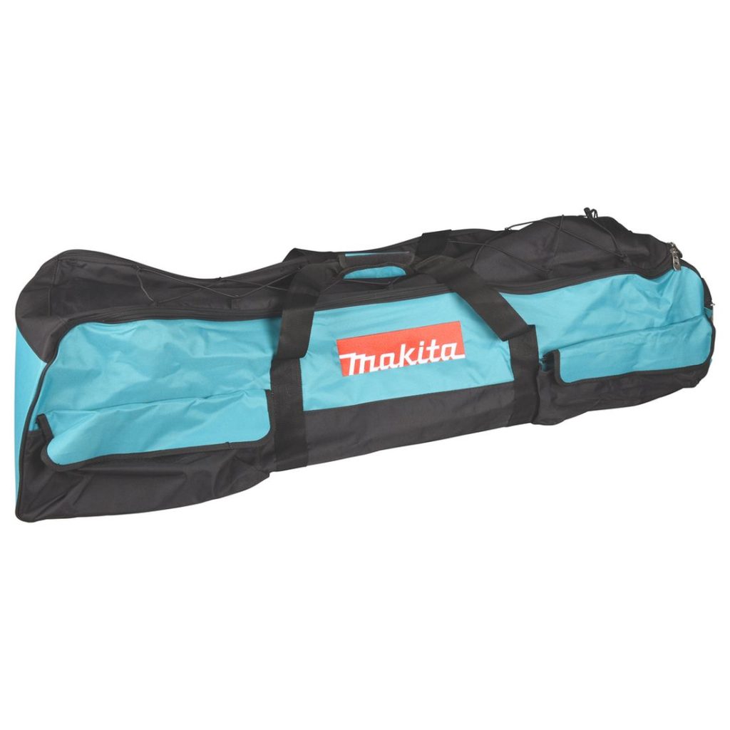 MAKITA Varsihiomakone LXT. Kuvassa Varsihiomakone LXT:n kantokassi.
