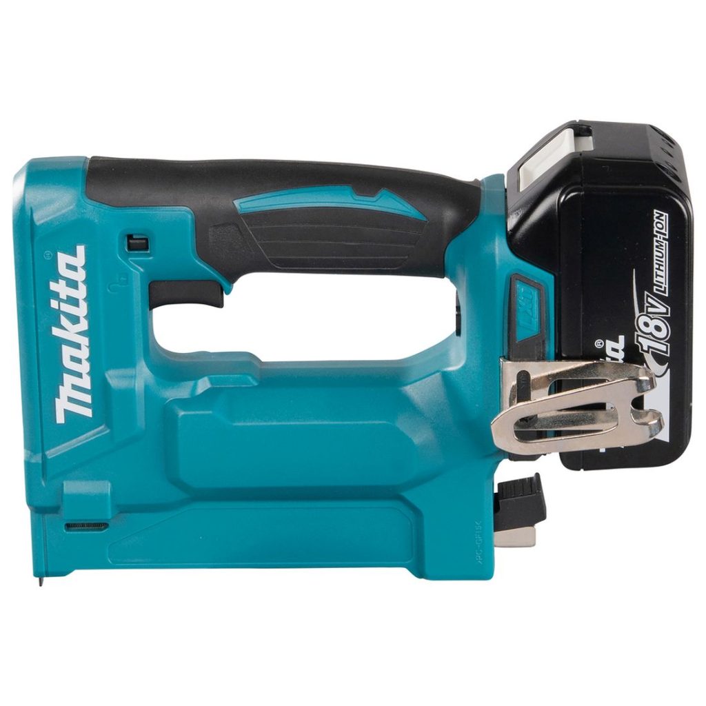 MAKITA Nitoja LXT. Kuvassa Nitoja LXT vasemmalta sivustapäin.