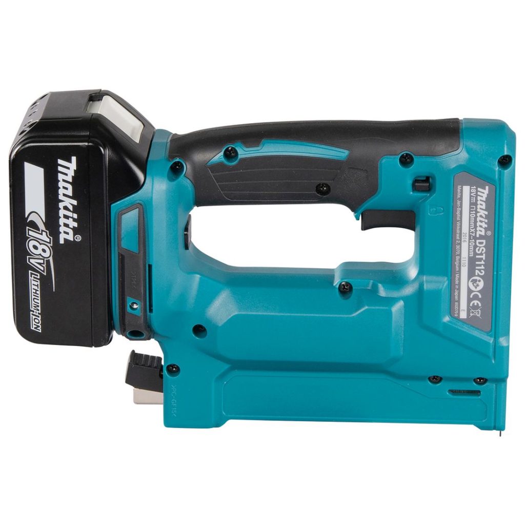 MAKITA Nitoja LXT. Kuvassa Nitoja LXT oikealta sivustapäin.