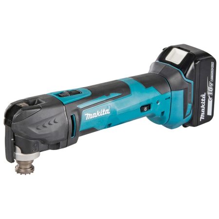 MAKITA Monitoimikone LXT. Kuvassa Monitoimikone LXT oikealta etuyläviistosta.