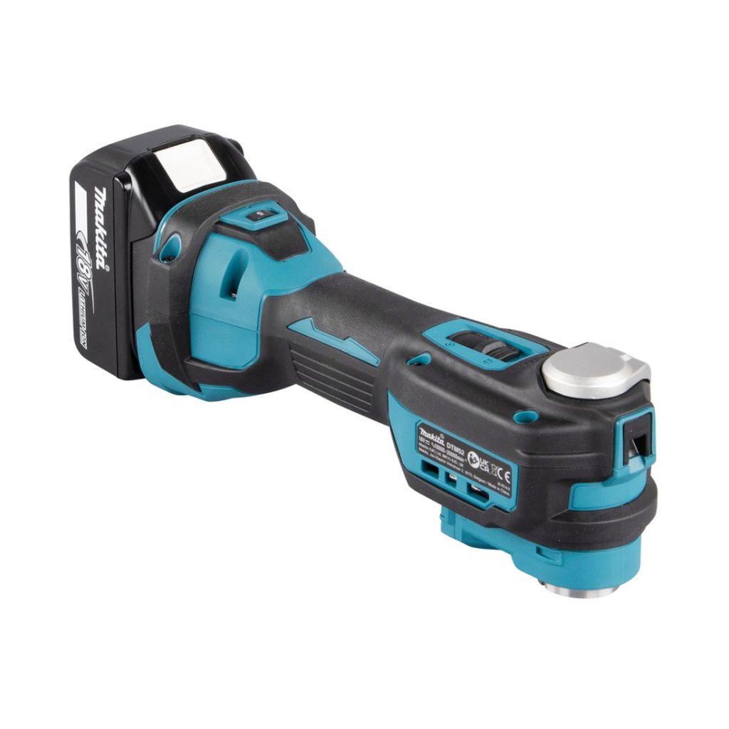 MAKITA Monitoimikone LXT. Kuvassa Monitoimikone LXT vasemmalta etuyläviistosta.
