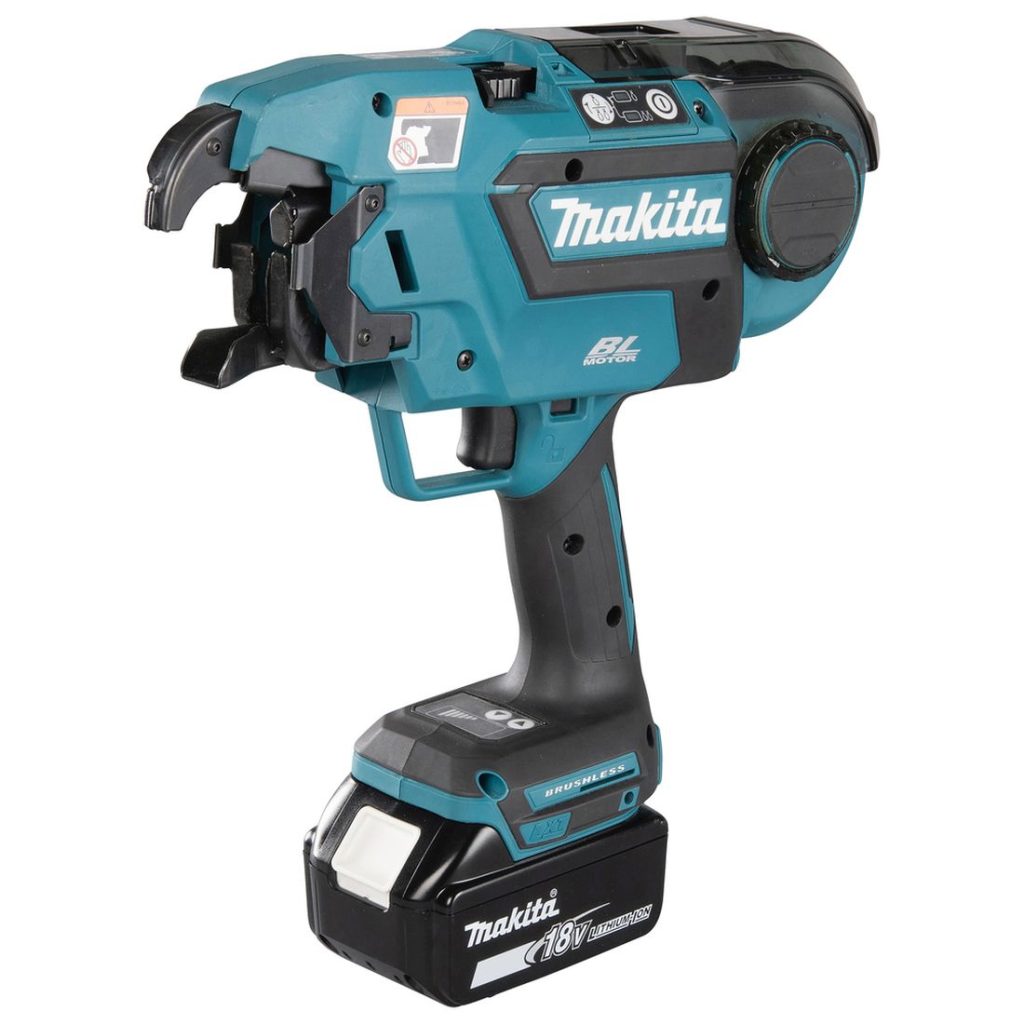 MAKITA Sidontakone LXT. Kuvassa Sidontakone LXT oikealta etuyläviistosta.