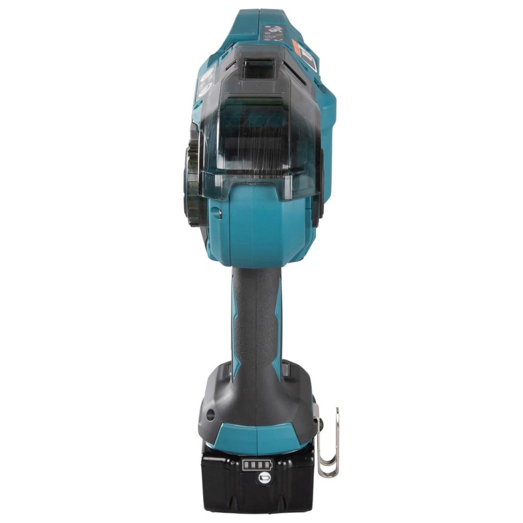 MAKITA Sidontakone LXT. Kuvassa Sidontakone LXT takaapäin.