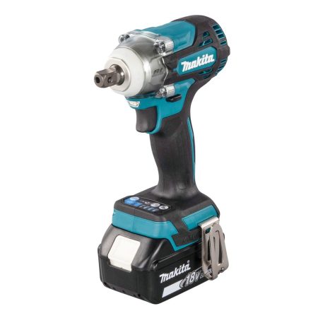 MAKITA Iskevä mutterinväännin LXT. Kuvassa Iskevä mutterinväännin LXT oikealta etuyläviistosta.