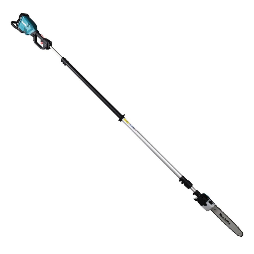 MAKITA Ketjusaha LXT. Kuvassa Ketjusaha LXT vasemmalta etuyläviistosta.