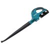 MAKITA Puhallin LXT. Kuvassa Puhallin LXT vasemmalta sivustapäin.