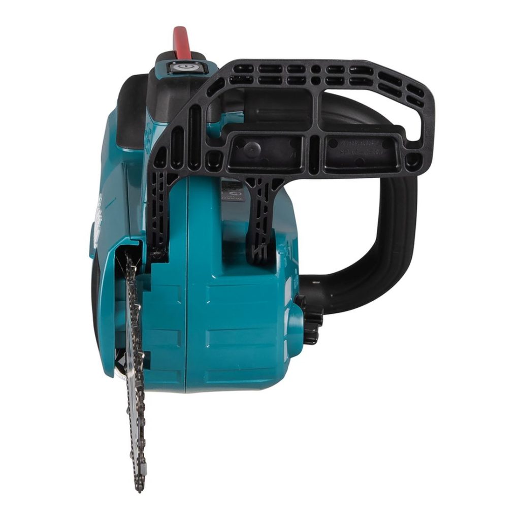 MAKITA Ketjusaha LXT. Kuvassa Ketjusaha LXT edestäpäin.