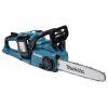 MAKITA Ketjusaha LXT. Kuvassa Ketjusaha LXT vasemmalta etuyläviistosta.