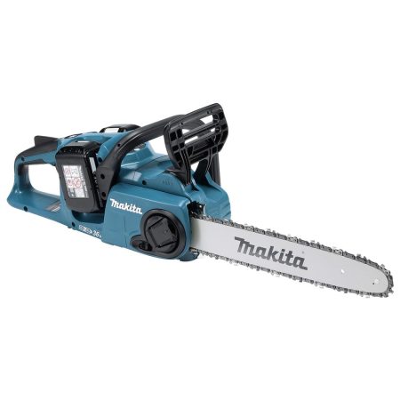 MAKITA Ketjusaha LXT. Kuvassa Ketjusaha LXT vasemmalta etuyläviistosta.