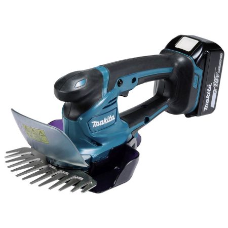 MAKITA Nurmikon viimeistelijä LXT. Kuvassa Nurmikon viimeistelijä LXT oikealta etuyläviistosta.