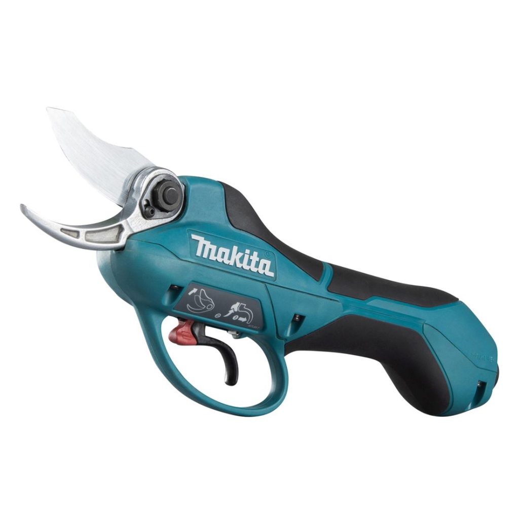 MAKITA Oksaleikkuri LXT. Kuvassa Oksaleikkuri LXT oikealta etualaviistosta.